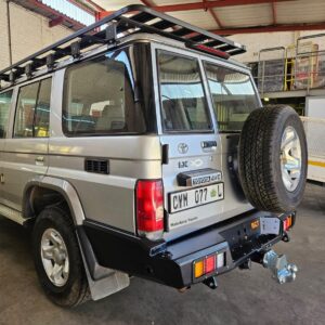 Toyota Land Cruiser 76 Series (wagon) 2007 onwards, BZT Rear Bumper